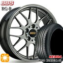 フォレスター 215/60R17 96H ケンダ クアヴェラ KR32 BBS RG-R ダイヤモンドブラック（DB） 17インチ 7.5J 5H100 サマータイヤホイールセット