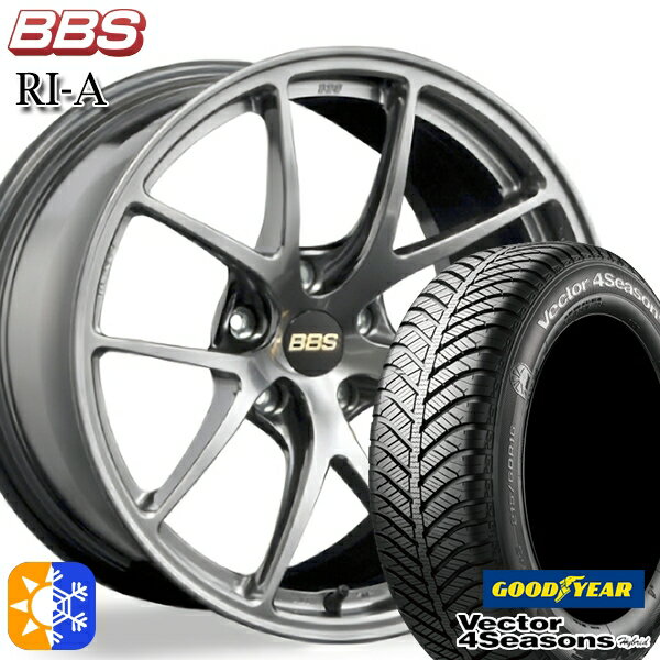 アルファード ヴェルファイア 235/50R18 101H XL グッドイヤー ベクター フォーシーズンズ BBS RI-A 18..