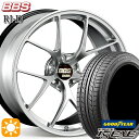 【取付対象】225/35R19 88W XL グッドイヤー イーグル LSEXE BBS RI-D ダイヤモンドシルバー（DS） 19インチ 8.5J 5H114.3 サマータイヤホイールセット