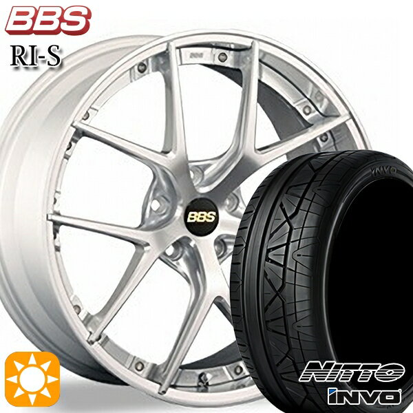 5/15ポイント5倍★BMW F06/F12/F13 F) 245/35R20 95W XL R) 275/30R20 97W XL ニットー インヴォ INVO BBS RI-S DS-SLD 20インチ 8.5J 9.5J 5H120 サマータイヤホイールセット