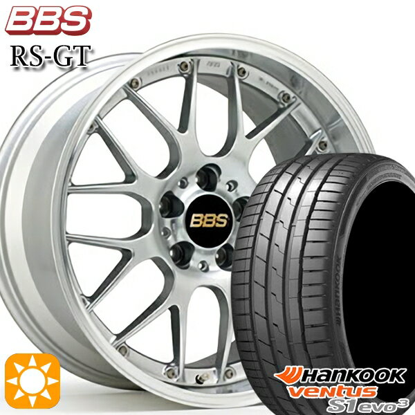 【取付対象】セレナ 215/40R18 89Y XL ハンコック veNtus S1 evo3 K127 BBS RS-GT DS-SLD 18インチ 7.5J 5H114.3 サマータイヤホイールセット