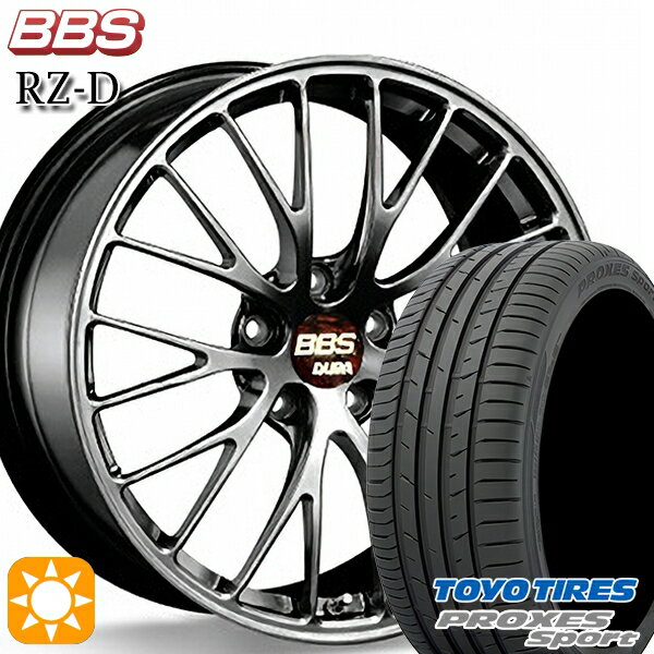 最大2,000円OFFクーポン★RAV4 245/45R20 103Y トーヨー プロクセススポーツ BBS RZ-D ダイヤモンドブラック（DB） 20インチ 8.5J 5H114.3 サマータイヤホイールセット