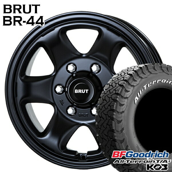 【取付対象】285/70R17 121/118S RWL BFグッドリッチ オールテレーン T/A KO3 BRUT ブルート BR-44 ミ..