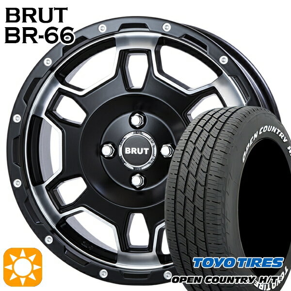 【取付対象】ライズ ロッキー 195/65R16 92H トーヨー オープンカントリー H/T2 WL BRUT ブルート BR-6..