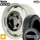 【取付対象】225/70R16 102/99S RWL BFグッドリッチ オールテレーン T/A KO3 MID ガルシアシスコ ホワイト 16インチ 6.0J 5H139.7 サマータイヤホイールセット