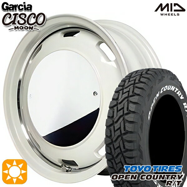 【取付対象】165/60R15 77Q トーヨー オープンカントリー R/T ホワイトレター MID ガルシアシスコムー..