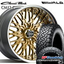【取付対象】235/70R16 104/201S RWL BFグッドリッチ オールテレーン T/A KO2 WALD クラシックメッシュ 2P CM12-C ゴールド 16インチ 6.5J 5H114.3 サマータイヤホイールセット