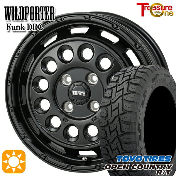 【取付対象】155/65R14 75Q トーヨー オープンカントリー R/T トレジャーワン ワイルドポーター ファンク DDC MBK 14インチ 4.5J 4H100 サマータイヤホイールセット