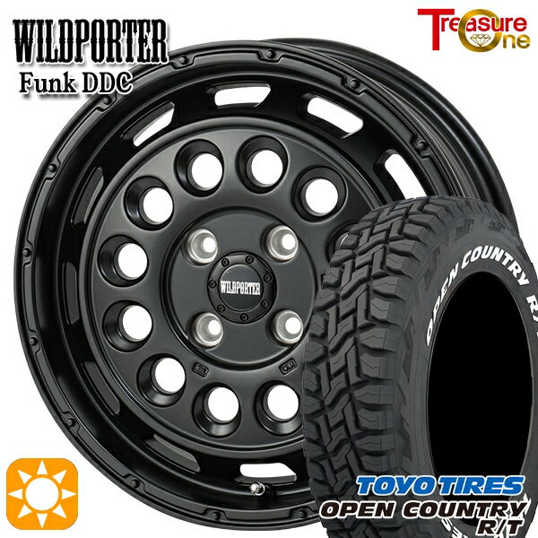【取付対象】155/65R14 75Q WL トーヨー オープンカントリー R/T ホワイトレター トレジャーワン ワイルドポーター ファンク DDC MBK 14インチ 4.5J 4H100 サマータイヤホイールセット