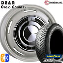 165/55R14 72H グッドイヤー ベクター フォーシーズンズ クリムソン ディーン クロスカントリー 14インチ 4.5J 4H100 マーガレットホワ...