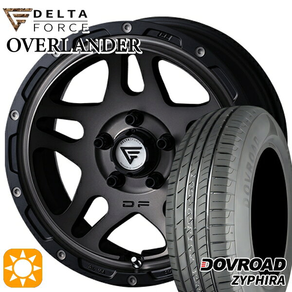 【取付対象】215/65R16 98H DOVROAD ザイファイラ デルタフォース オーバーランダー MS 16インチ 7.0J 5H114.3 サマータイヤホイールセット