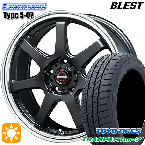 ڼоݡ205/65R15 94H ȡ衼 ȥѥ mp7 BLEST 桼ޥå S-07 ߥ֥å 15 6.0J 5H114.3 ޡۥ륻å