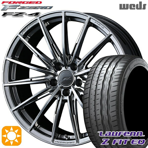 【取付対象】アルファード ヴェルファイア 245/40R19 98Y XL ラウフェン Z FIT EQ LK03 Weds ウェッズ 鍛造 F ZERO FZ-4 ダイヤモンドブラック 19インチ 8.0J 5H114.3 サマータイヤホイールセット