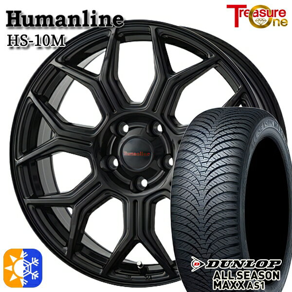 ե꡼ 185/65R15 88H å ALL SEASON MAXX AS1 ȥ쥸㡼 ҥ塼ޥ饤 HS10M 15 6.0J 5H114.3 ֥å 륷󥿥ۥ륻å