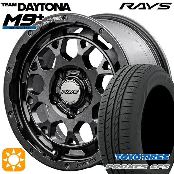 【取付対象】ジェイド アクセラ 225/40R18 92W XL トーヨー プロクセス CF3 RAYS レイズ チームデイトナ M9+ AOJ 18インチ 7.5J 5H114.3 サマータイヤホイールセット