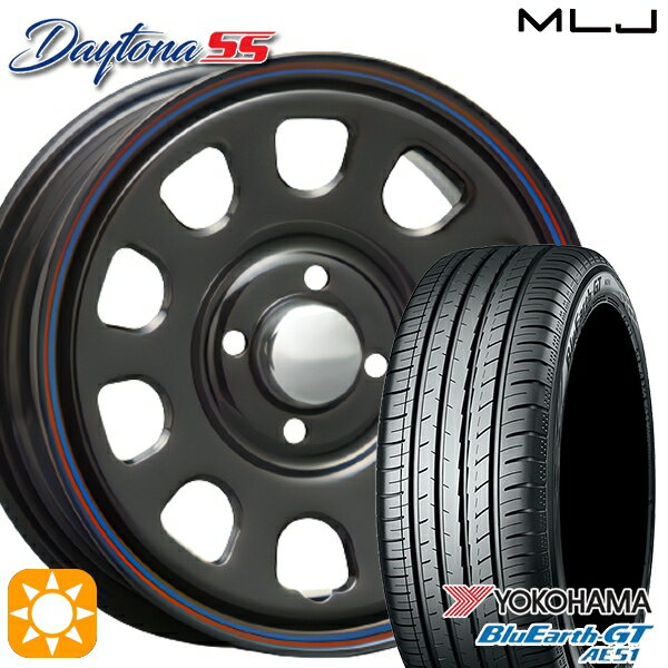 2,000OFFݥ155/65R14 襳ϥ ֥롼GT AE51 MLJ ǥȥ SS ֥å 14 5.0J 4H100 ޡۥ륻å