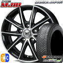 アルファード ヴェルファイア 235/50R18 101W XL ハンコック KInERGy 4s 2 (H750) モンツァ JPスタイル MJ01 ブラックメタリックポリッシュ 18インチ 7.5J 5H114.3 オールシーズンタイヤホイールセット