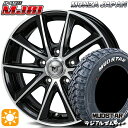 【取付対象】ヴェゼル オデッセイ 215/60R16 99T XL マッドスター ラジアル M/T ホワイトレター モンツァ JPスタイル MJ01 ブラックメタリックポリッシュ 16インチ 6.5J 5H114.3 サマータイヤホイールセット