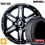 4/24-4/27 P5倍！165/55R15 75V ケンダ コメットプラス KR23A MKW MK-56 ミルドマシンブラック 15インチ 4.5J 4H100 +45 サマータイヤホイールセット