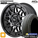 【取付対象】205/55R16 94V XL ミシュラン エナジーセイバー4 MID ナイトロパワー M29 スティンガー バレルブラック 16インチ 7.0J 5H114.3 サマータイヤホイールセット