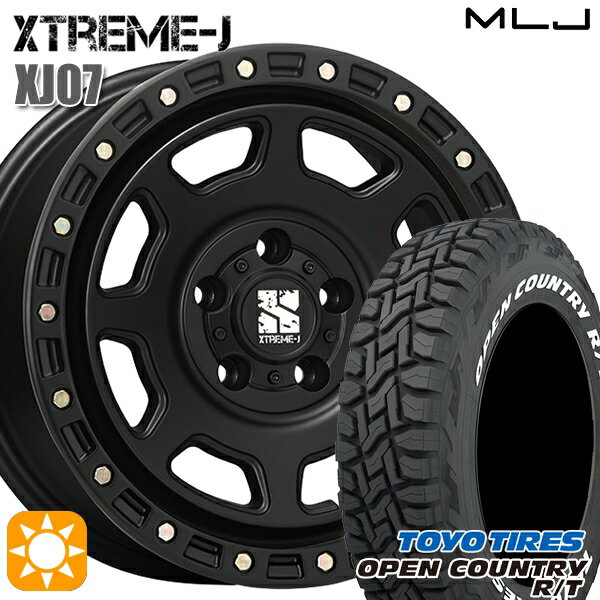 【取付対象】225/60R18 100Q トーヨー オープンカントリー R/T ホワイトレター MLJ エクストリームJ XJ07 SB 18インチ 8.0J 5H114.3+40 サマータイヤホイールセット