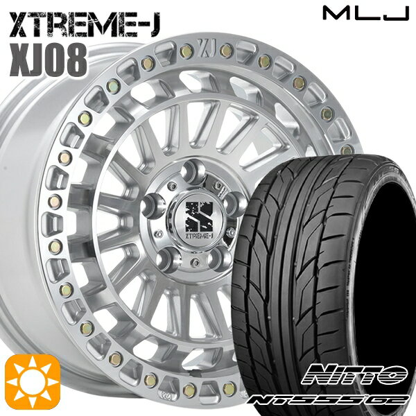 【取付対象】20/30系アルファードヴェルファイア 235/50R18 101Y XL ニットー NT555 G2 MLJ エクストリームJ XJ08 グロスマシンド 18インチ 8.0J 5H114.3+40 サマータイヤホイールセット