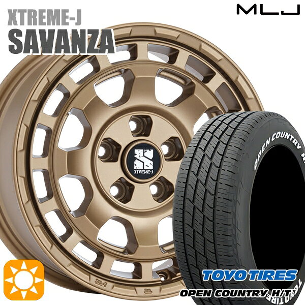 【取付対象】デリカD5 215/70R16 100H トーヨー オープンカントリー H/T2 WL MLJ エクストリームJ SAVANZA BR 16インチ 7.0J 5H114.3+35 サマータイヤホイールセット