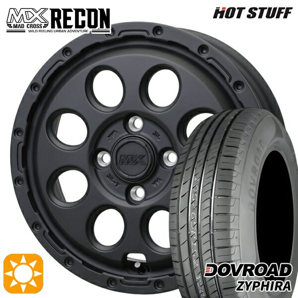 【取付対象】タンク ルーミー 165/65R14 79T DOVROAD ザイファイラ ホットスタッフ マッドクロス リーコン MBK 14インチ 5.0J 4H100 +35 サマータイヤホイールセット