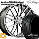 【取付対象】ベンツ Eクラス/CLS F) 245/35R20 95W XL R) 275/30R20 97W XL ニットー インヴォ INVO ロルフハルトゲ Number TWO Ultralight ダイアモンドエディション 20インチ 8.5J 9.5J 5H112 サマータイヤホイールセット