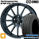 【取付対象】215/40R18 85W トーヨー ナノエナジー3プラス ENKEI エンケイ パフォーマンスライン PF03 マットダークガンメタリック 18インチ 7.5J 5H114.3 サマータイヤホイールセット