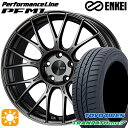 【取付対象】BMW F45/F46 205/55R17 95V トーヨー トランパス mp7 ENKEI エンケイ パフォーマンスライン PFM1 ダークシルバー 17インチ 7.5J 5H112 サマータイヤホイールセット