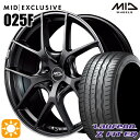 【取付対象】ノア ヴォクシー 215/35R19 85Y XL ラウフェン Z FIT EQ LK03 MID RMP 025F セミグロスGM/リムDCロゴMC 19インチ 8.0J 5H114.3 サマータイヤホイールセット