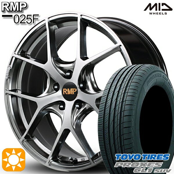 ڼоݡ215/55R17 94V ȡ衼 ץ CL1 SUV MID RMP 025F ϥѡ᥿륳/֥å 17 7.0J 5H100 ޡۥ륻å