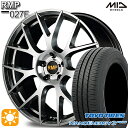 【取付対象】225/45R18 91W トーヨー ナノエナジー3プラス MID RMP 027F ハイパーメタルコート/ミラーカット 18インチ 8.0J 5H114.3 サマータイヤホイールセット