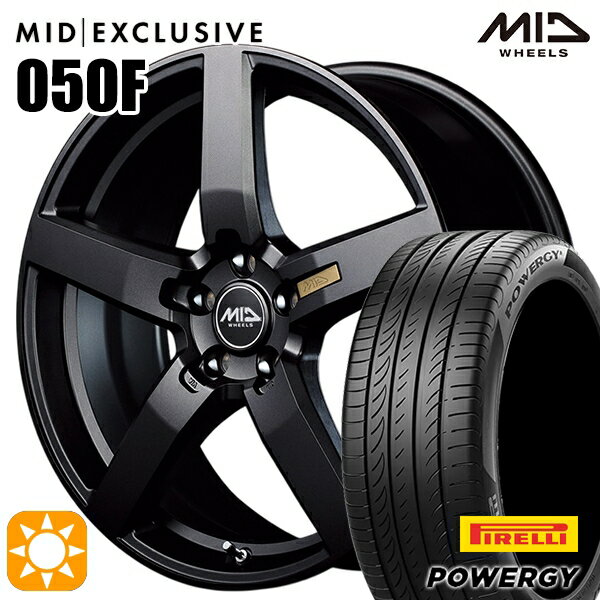 【取付対象】245/35R20 95W XL ピレリ パワジー MID RMP 050F セミグロスガンメタ 20インチ 8.5J 5H114.3 サマータイヤホイールセット