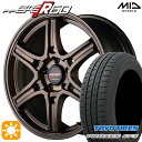 【取付対象】アイシス ノア/ヴォクシー 215/45R17 91W XL トーヨー プロクセス CF3 MID RMPレーシング R60 クラシカルブロンズ 17インチ 7.0J 5H114.3 サマータイヤホイールセット