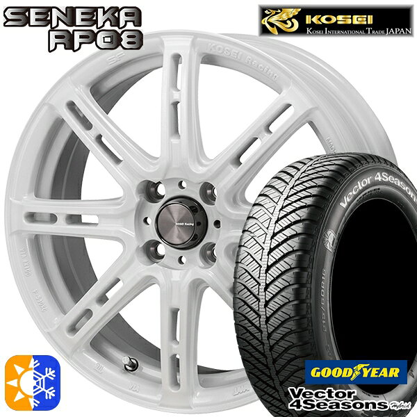 Item Information ホイール名 コーセイレーシング セネカ RP08（KOSEI RACING SENEKA RP08） ホイールインチ 16inch リム幅 6.5J HOLE/P.C.D 4H100 カラー パールホワイト その他 タイヤメーカー グッドイヤー(GOODYEAR) タイヤ名 ベクター フォーシーズンズ タイヤサイズ 205/60R16 92H その他 　 適合参考車種 年式や、グレード、カスタム状態によって異なります。 　※『確実に装着可能』と言う訳では御座いません。予めご了承下さい。 　車検の合否、ツライチに関しましては、個体差や個人差（検査員）によって異なりますので、 　 当店として出来る限りのお答は致しますが、最終的な判断は御自身にてお願い致します。 　▽TOYOTA トヨタ▽■ライズ[A200A・A210A] など ※ハイブリッド適合不可 ▽DAIHATSU ダイハツ▽■ロッキー[A200S・A210S] など ※ハイブリッド適合不可 ■注意事項■ ■ 沖縄・離島は別途中継料が加算されます。 　 ■タイヤの製造年及び製造国の確認や指定はお受けできません。 　 ■車検の合否に関しては通される機関での判断になりますので、お答えできかねます。 　 ■タイヤホイールセットにナットは付属されておりません。ご入用の場合は同時にご購入下さい。 在庫状況はリアルタイムで変動致します。メーカー欠品の場合等、お取寄せにお時間がかかる場合も御座います。お急ぎの場合は予め在庫確認をお願い致します。 ■人為的ミスにより誤表示がされた場合のご注文はキャンセルとさせて頂きますのでご了承下さい。 ■タイヤにラベルが貼付されていない場合がありますが、品質には問題無い為、交換などの対応はしておりません。 ■商品返品/交換について 到着商品が破損・汚損していた場合やご注文と異なる商品がお届きの場合は速やかに交換・返品させて頂きます。 ※但し、商品到着後7日以内にご連絡をいただいた場合に限ります。　 ※下記に記載の場合は返品/交換の対象外になります※ ・商品到着後8日以上経過した場合 ・お客様の一方的なご都合によるキャンセル ・商品取り付け後のご連絡 ※保証対象は商品のみになります。取付・取外しにかかわる費用、代車費用、転売その他による第三者損害についての補填は致しかねます。