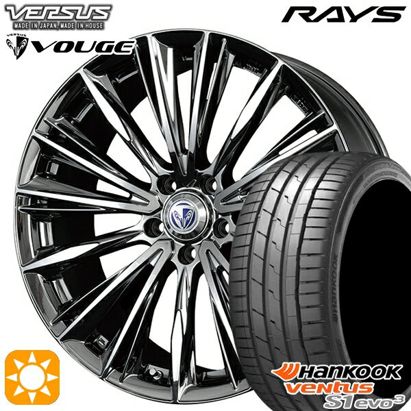 【取付対象】225/35R19 88Y XL ハンコック veNtus S1 evo3 K127 RAYS ベルサス ストラテージア ヴォウジェ RB 19インチ 8.0J 5H114.3 サマータイヤホイールセット