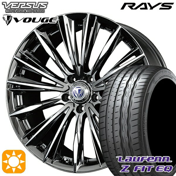 【取付対象】215/35R19 85Y XL ラウフェン Z FIT EQ LK03 RAYS ベルサス ストラテージア ヴォウジェ RB 19インチ 8.0J 5H114.3 サマータイヤホイールセット