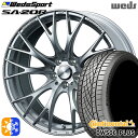 245/40R20 99Y コンチネンタル DWS06+ Weds ウェッズスポーツ SA20R VI-SILVER（ブイアイシルバー） 20インチ 8.5J 5H114.3 オールシーズンタイヤホイールセット