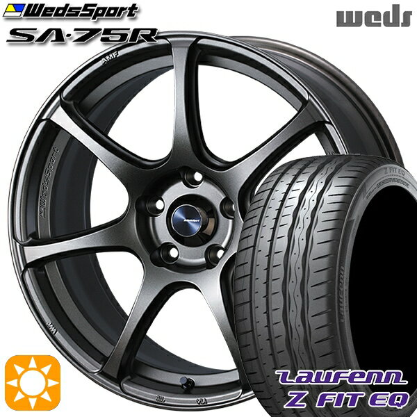 【取付対象】225/45R18 95Y XL ラウフェン Z FIT EQ LK03 Weds ウェッズスポーツ SA75R EJ-ブロンズ 18インチ 8.5J 5H114.3 サマータイヤホイールセット