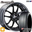 【取付対象】ジェイド アクセラ 225/40R18 92W XL ヨコハマ アドバンデシベル V553 SSR ライナー タイプ 10R プリズムダークガンメタ 18インチ 7.5J 5H114.3 サマータイヤホイールセット