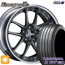 【取付対象】215/35R19 85Y XL ラウフェン Z FIT EQ LK03 SSR ライナー タイプ 10S プリズムダークガンメタ 19インチ 7.5J 5H114.3 サマータイヤホイールセット