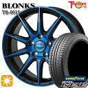 【取付対象】215/40R18 89W XL グッドイヤー イーグル LSEXE トレジャーワン ブロンクス TB001S ブルークリア 18インチ 7.0J 5H114.3 サマータイヤホイールセット