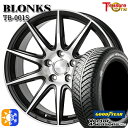 235/50R18 101H XL グッドイヤー ベクター フォーシーズンズ トレジャーワン ブロンクス TB001S ブラックポリッシュ 18インチ 7.0J 5H114.3 +48/+53 オールシーズンタイヤホイールセット