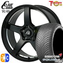 215/50R17 95W XL クムホ ソルウス 4S HA32 トレジャーワン クリフクライム TC09 ブラックアンダーカットポリッシュ 17インチ 7.0J 5H100 オールシーズンタイヤホイールセット