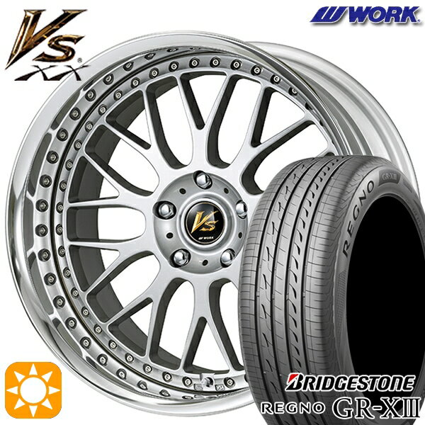 【取付対象】245/35R20 95W XL ブリヂストン レグノ GR-X3 WORK ワーク VS XX BLC2 20インチ 8.0J 5H114.3 サマータイヤホイールセット