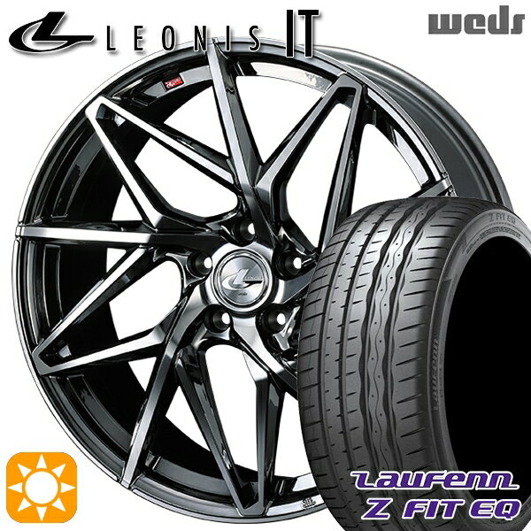 【取付対象】ノア ヴォクシー 215/35R19 85Y XL ラウフェン Z FIT EQ LK03 Weds レオニス IT BMCMC (ブラックメタルコート/ミラーカット) 19インチ 8.0J 5H114.3 サマータイヤホイールセット