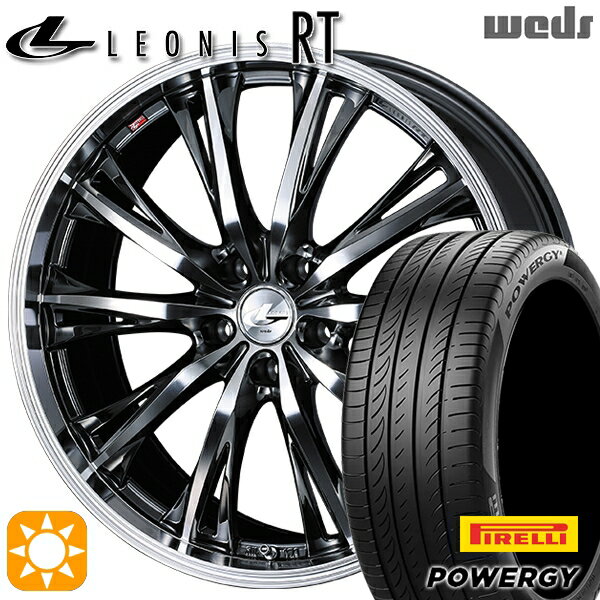 【取付対象】205/65R16 95H ピレリ パワジー Weds レオニス RT BMCMC 16インチ 6.5J 5H114.3 サマータイヤホイールセット