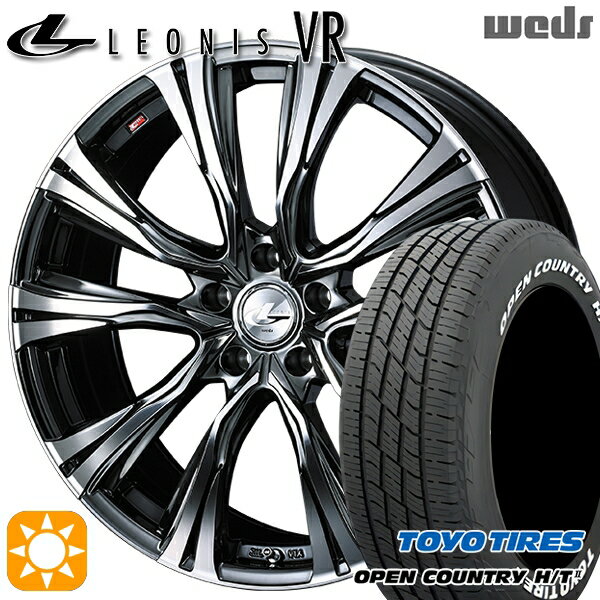 【取付対象】225/60R17 99H トーヨー オープンカントリー H/T2 WL Weds レオニス VR BMCMC 17インチ 7.0J 5H114.3 サマータイヤホイールセット